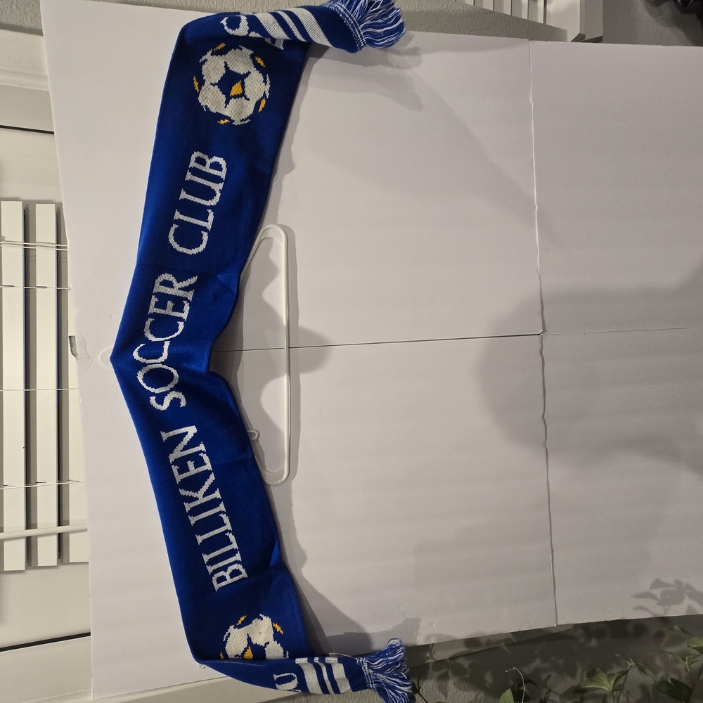 Blue Soccer Club Scarf